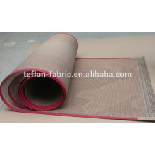 PTFE-offene Maschenbänder, die im Siebdruck verwendet werden, um bedruckte Materialien durch Trockenöfen und Kühlkammern zu transportieren